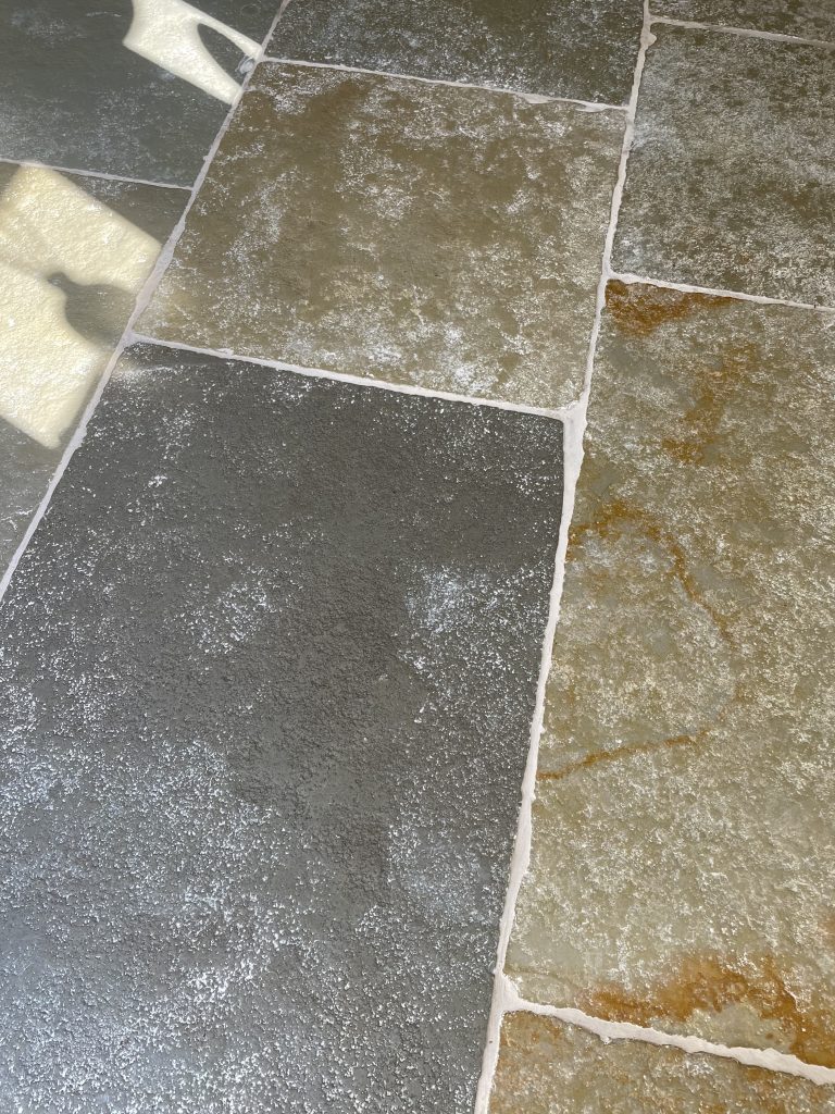 Cathedral stone flooring installed in Bruton Somerset