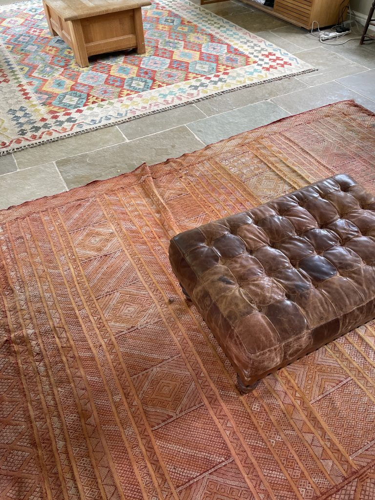 Cathedral limestone lounge floor in Bruton Somerset