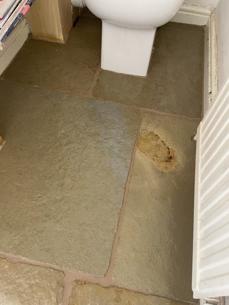 Cathedral stone flooring installation Somerset