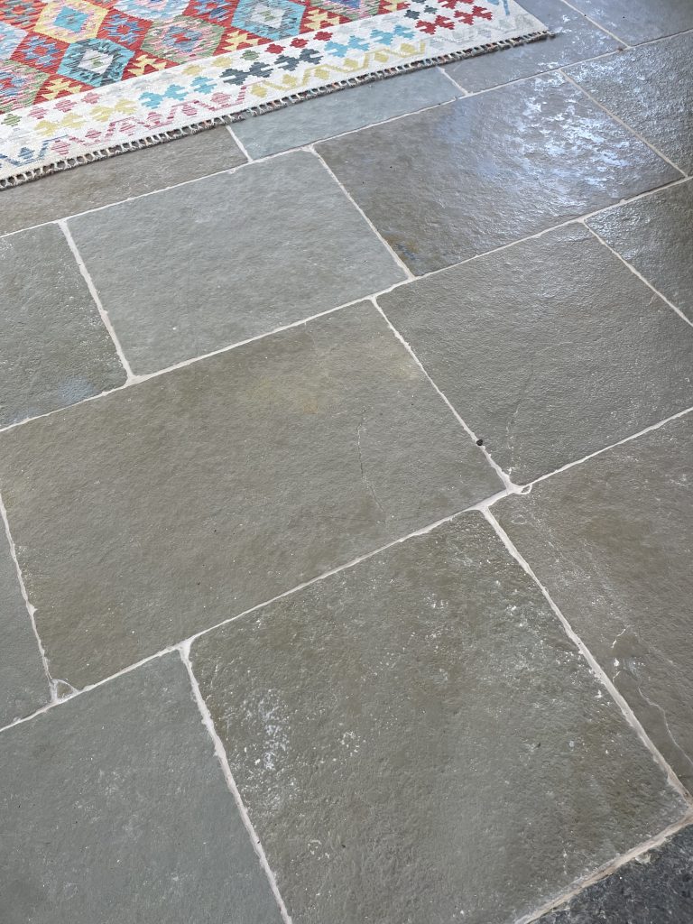Cathedral limestone installed in Bruton.