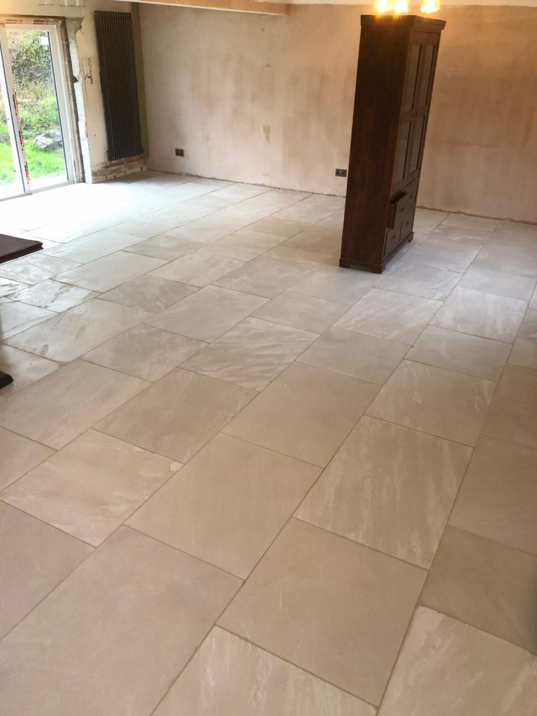 Goodwood stone fitted in a kitchen in Gillingham, Dorset.