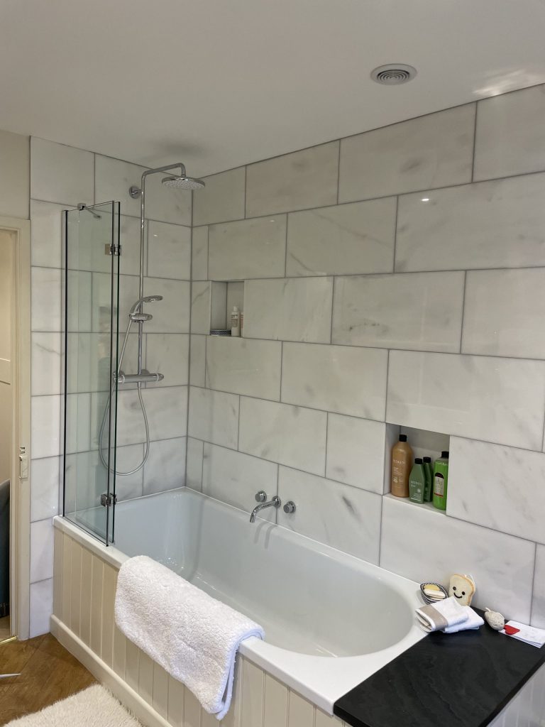 Bathroom tiling in wincanton customers may like these marble 60x30 natural tiles supplied and installed by Simali Stone