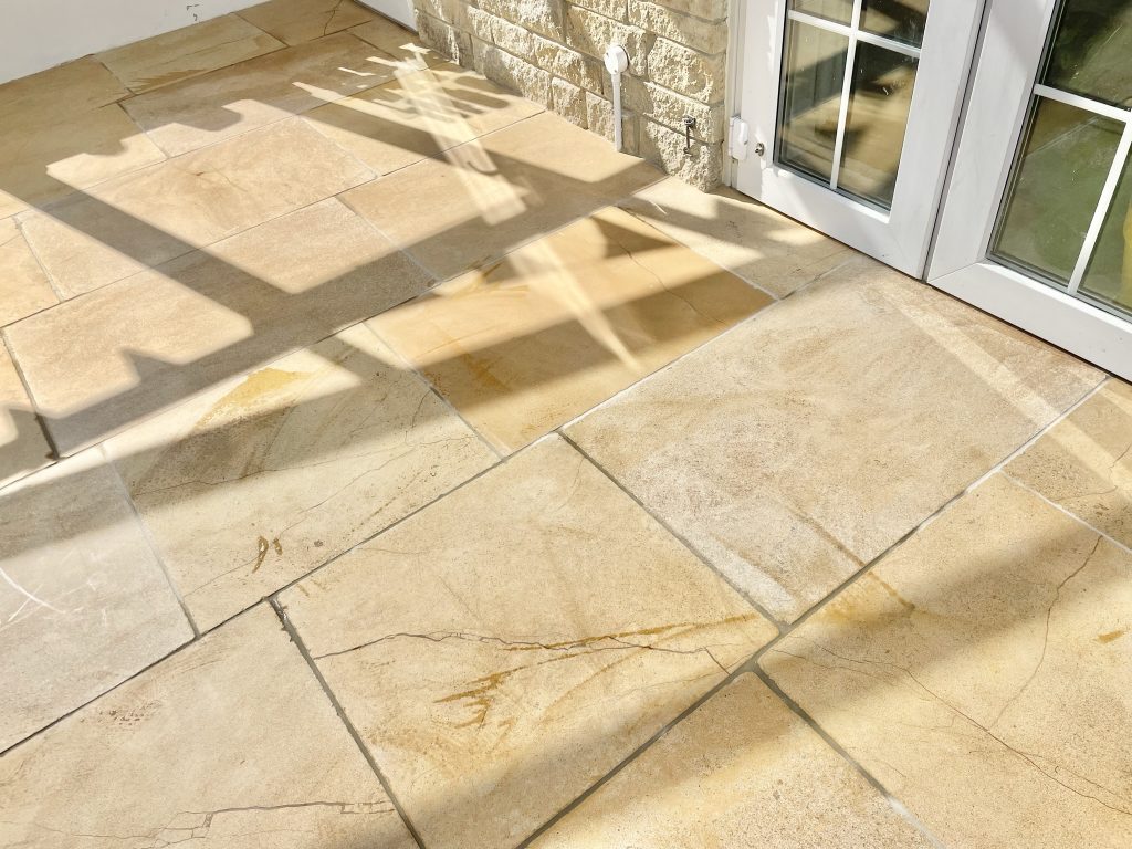 Worcester limestone supplied and fitted by Simali stone in Dorset